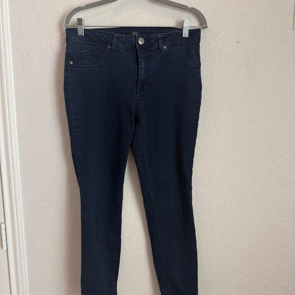 1822 Denim Dark Wash Skinny Jeans Size 12